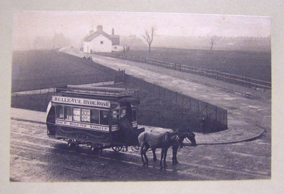 Horsedrawn tram at Belle Vue